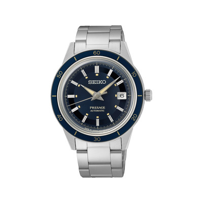 Montre SEIKO PRESAGE presage homme automatique, bracelet acier inoxydable argent - vue 1