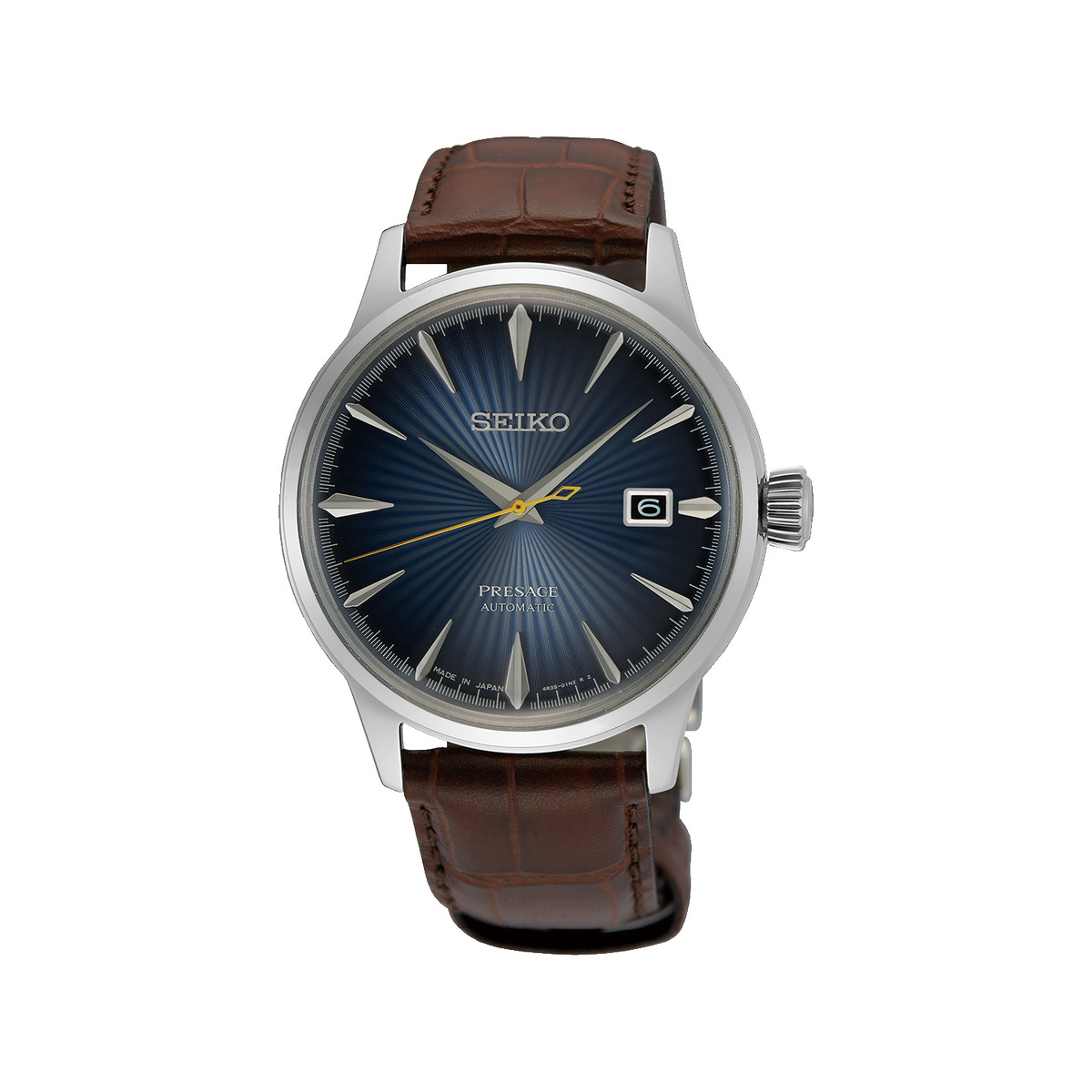 Montre SEIKO PRESAGE Presage Homme Automatique Bracelet Cuir Animal 