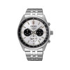 Montre SEIKO sport homme chronographe, bracelet acier inoxydable argent - vue V1