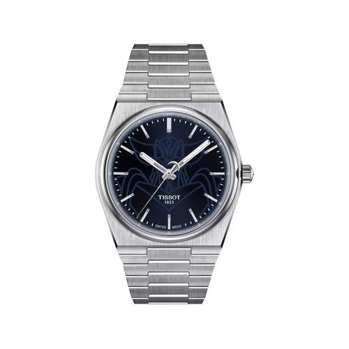Montre TISSOT PRX UFO Robot Goldorak Edition limitée homme automatique cadran bleu, bracelet acier inoxydable