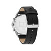 Montre TOMMY HILFIGER baker homme analogique, bracelet cuir noir - vue V3