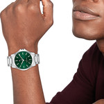 TOMMY HILFIGER bruce man analog watch, - view worn 1
