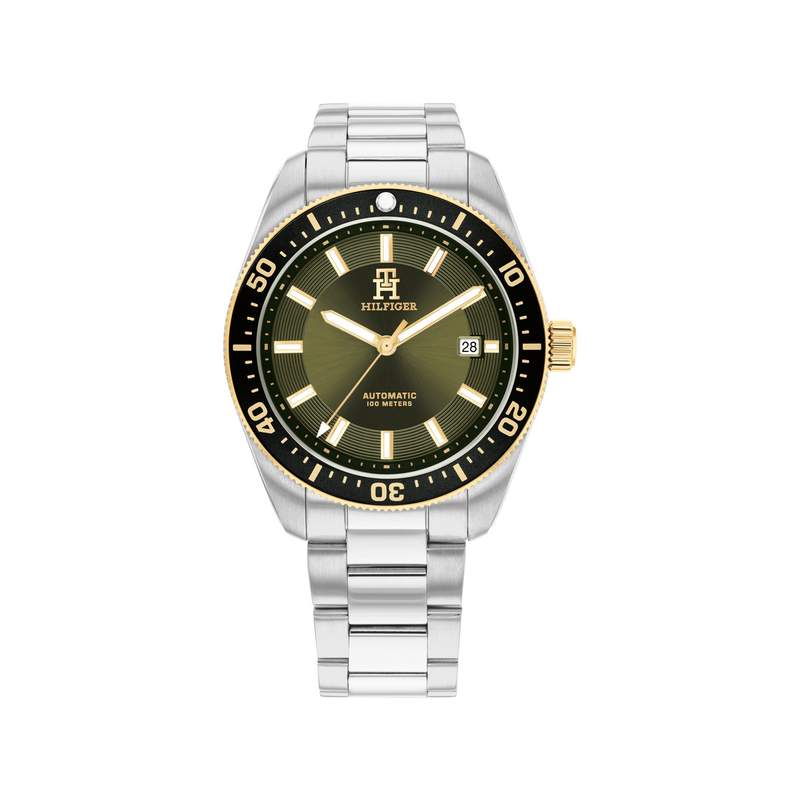 Montre TOMMY HILFIGER th 85 automatic homme analogique, - vue 1