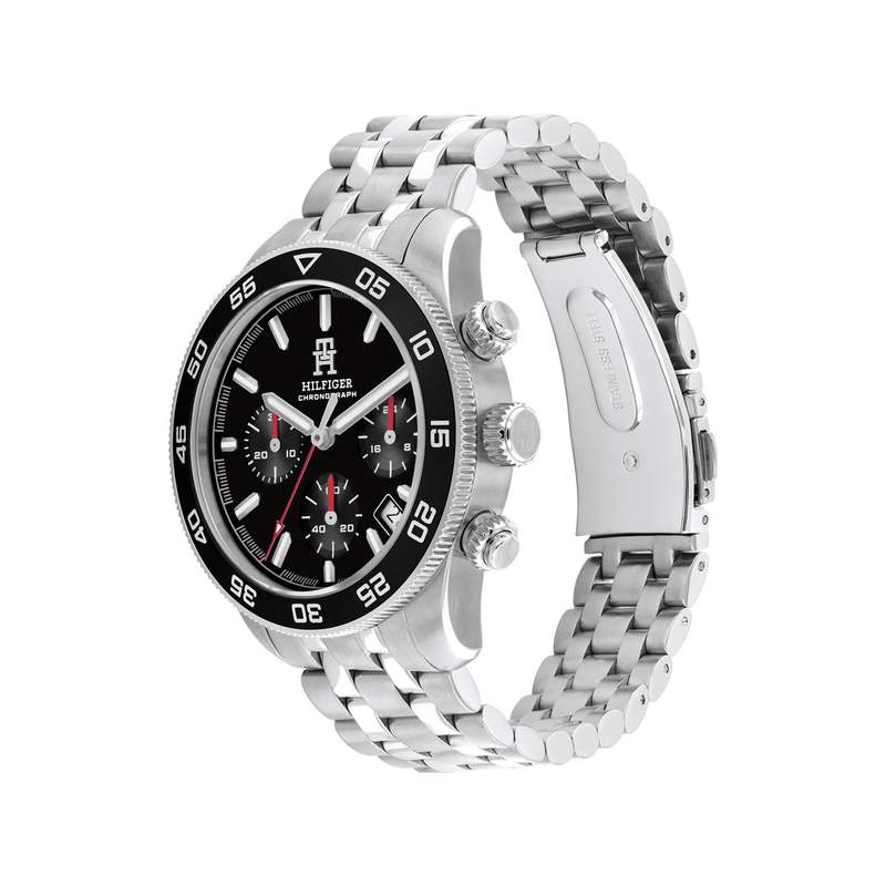 Montre TOMMY HILFIGER th85 chrono homme analogique, - vue 2