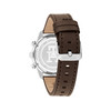 Montre TOMMY HILFIGER th85 chrono homme analogique, bracelet cuir marron - vue V3