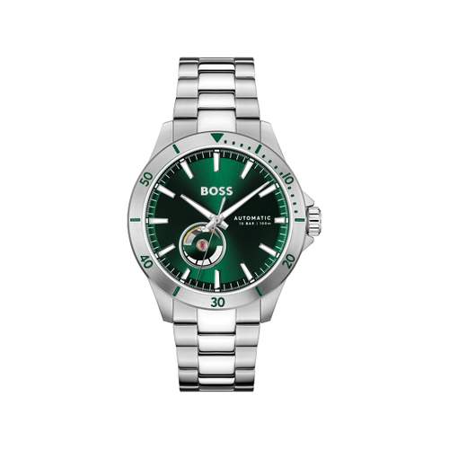 Montre BOSS troper automatic homme automatique, bracelet acier