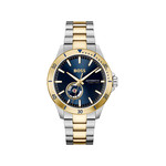 Montre BOSS troper automatic homme automatique, bracelet acier bicolore - vue 1