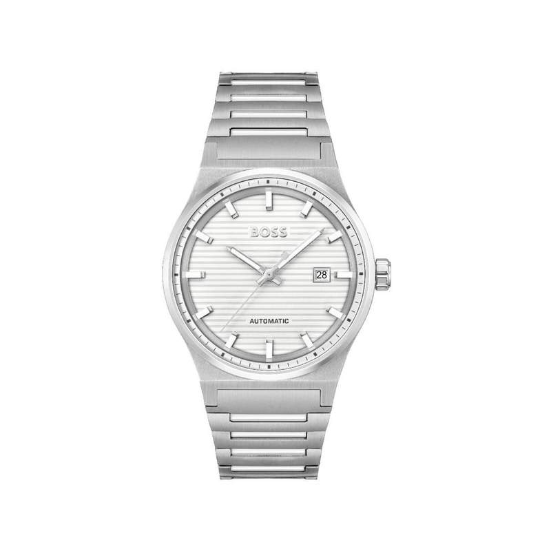 Montre BOSS candor auto homme bracelet acier - vue 1