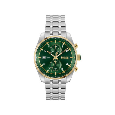 Montre BOSS skytraveller homme bracelet acier - vue 1