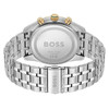 Montre BOSS skytraveller homme bracelet acier argent - vue V3