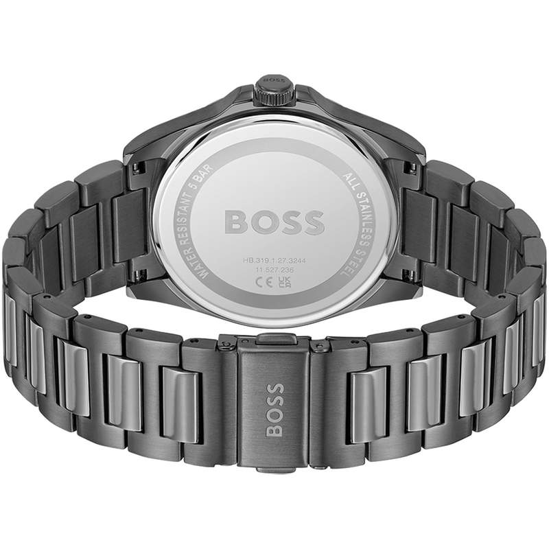 Montre BOSS strike homme bracelet acier - vue 3