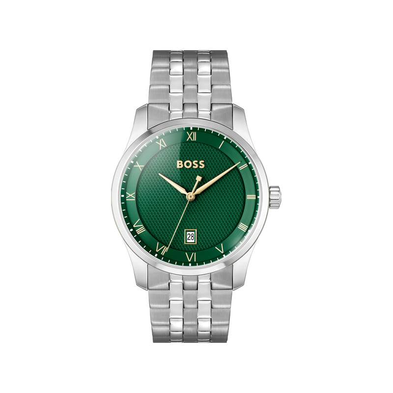 Montre BOSS principle homme bracelet acier - vue 1