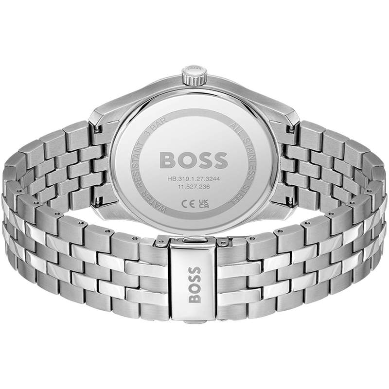 Montre BOSS principle homme bracelet acier - vue 3