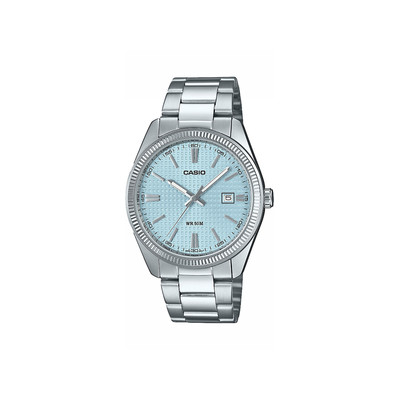 Montre CASIO homme bracelet acier inoxydable argent