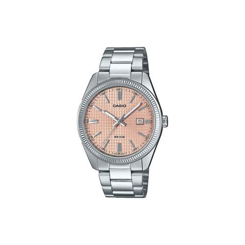 Montre CASIO homme bracelet acier inoxydable argent
