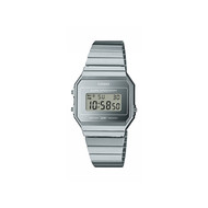 Montre CASIO homme bracelet acier inoxydable argent