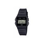 Montre CASIO homme bracelet resine noir mat - vue 1