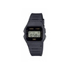 Montre CASIO homme bracelet resine noir - vue V1