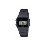 Montre CASIO homme bracelet resine noir - vue 1