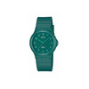 Montre CASIO homme bracelet resine vert fonce - vue V1