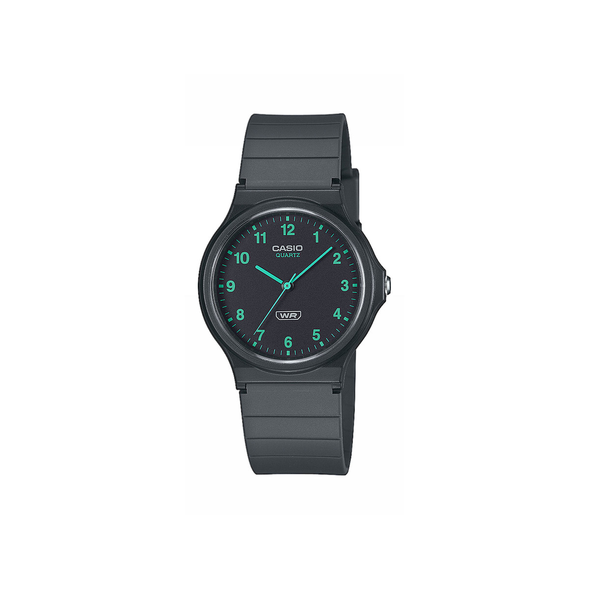 Montre CASIO homme bracelet resine noir