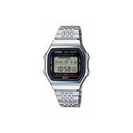 Montre CASIO homme bracelet acier inoxydable argent