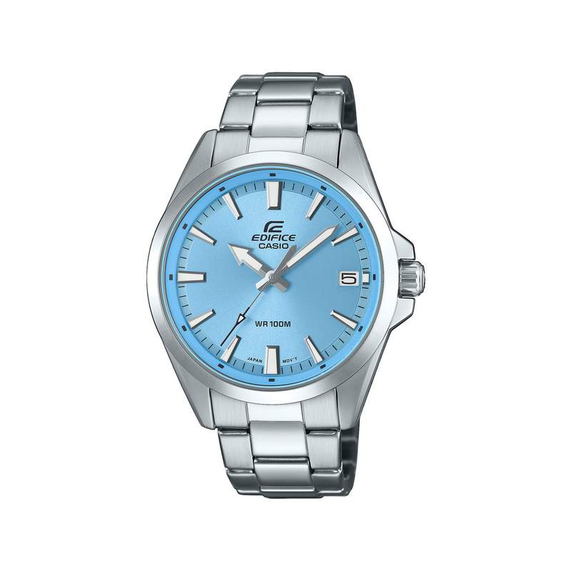 Montre EDIFICE homme bracelet acier inoxydable argent - vue 1