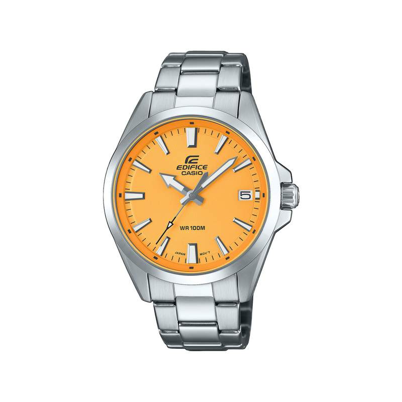 Montre EDIFICE homme bracelet acier inoxydable argent - vue 1