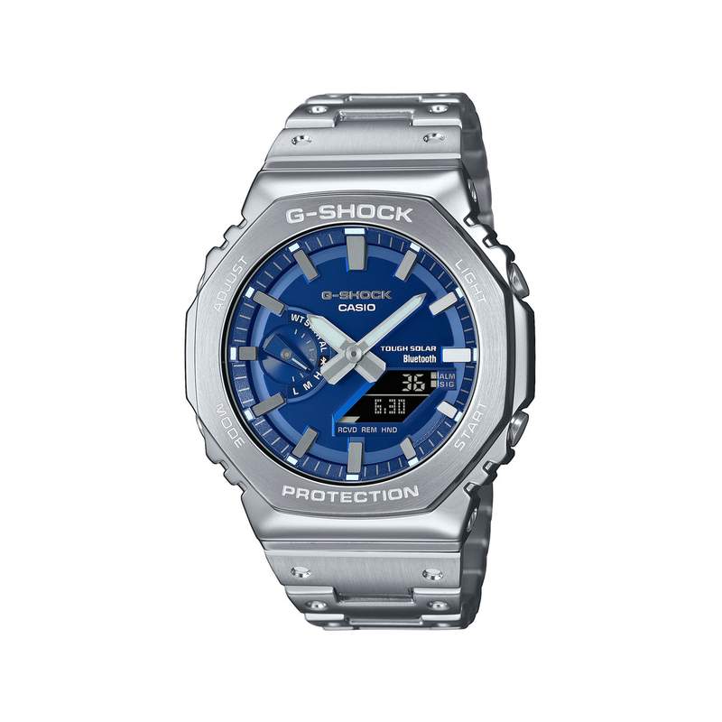 Montre G-SHOCK PREMIUM homme bracelet acier inoxydable argent - vue 1