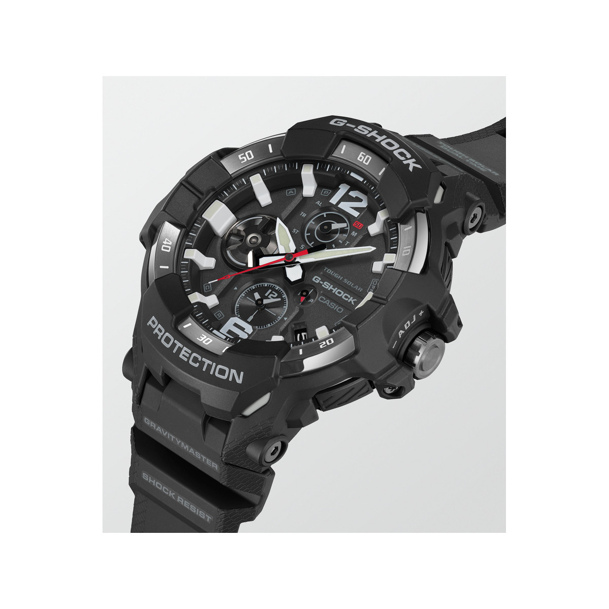 Montre G-SHOCK PREMIUM homme bracelet resine noir - vue 2