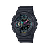 Montre G-SHOCK homme bracelet resine noir - vue V1