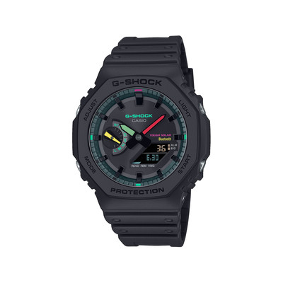 Montre G-SHOCK homme bracelet resine noir - vue 1