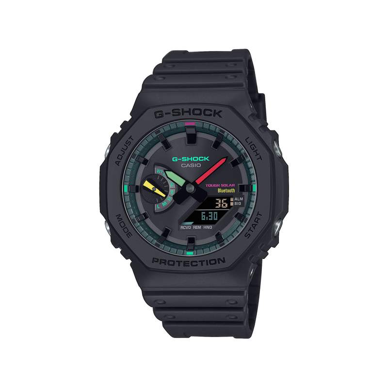 Montre G-SHOCK homme bracelet resine noir - vue 1