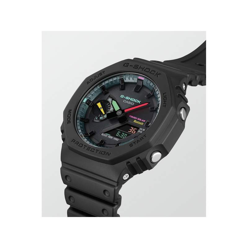 Montre G-SHOCK homme bracelet resine noir - vue 2