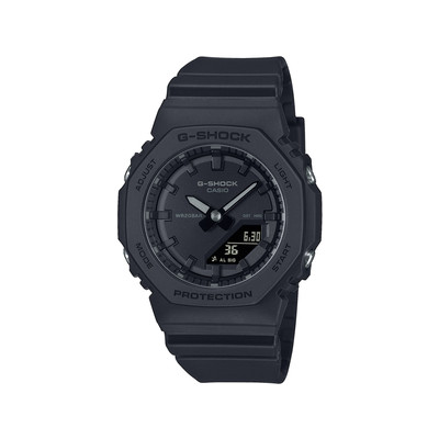 G-SHOCK men's watch with matte black resin bracelet