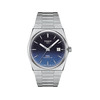 Montre TISSOT T-CLASSIC PRX POWERMATIC 80 homme automatique cadran bleu bracelet acier inoxydable - vue V1