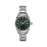 Montre TISSOT T-CLASSIC PR100 homme cadran vert bracelet acier inoxydable - vue 1