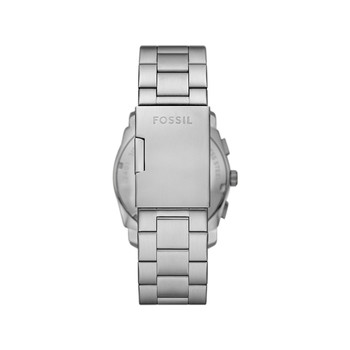 FOSSIL herenhorloge zilver roestvrij stalen armband