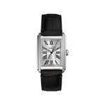 Montre FOSSIL carraway homme bracelet cuir noir - vue 1