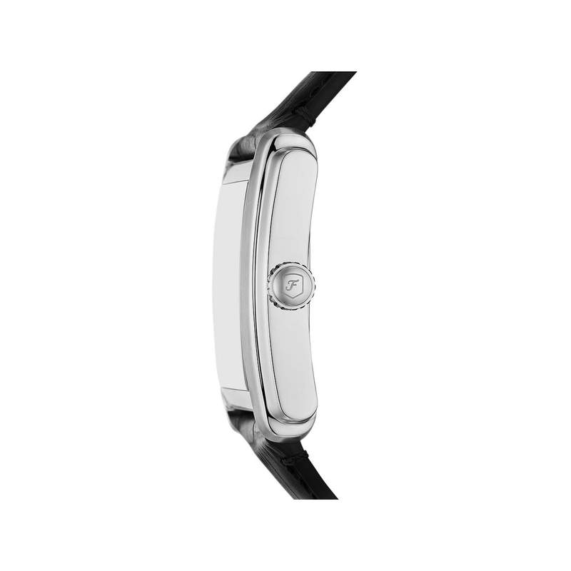Montre FOSSIL carraway homme bracelet cuir noir - vue 2