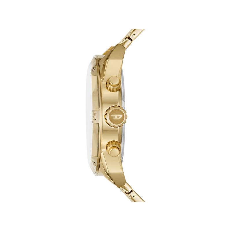 Montre DIESEL spiked homme bracelet acier inoxydable doré - vue 2