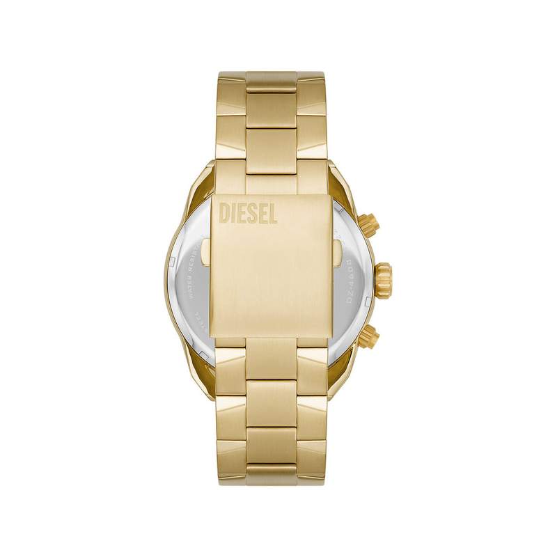Montre DIESEL spiked homme bracelet acier inoxydable doré - vue 3