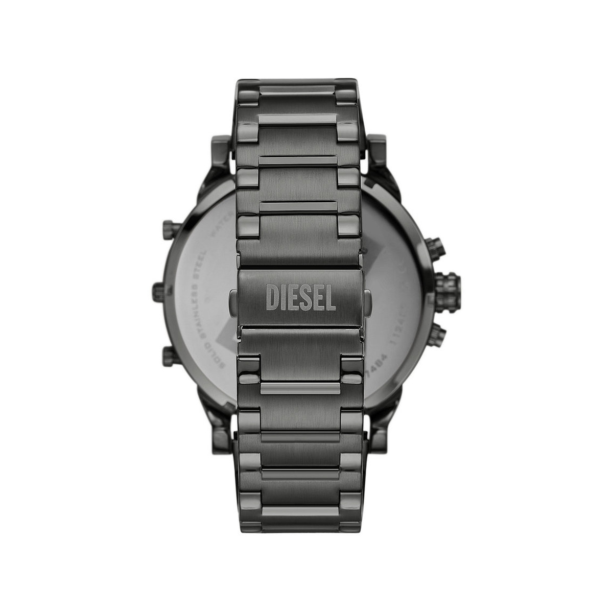 Montre DIESEL mr. daddy homme bracelet acier inoxydable gris anthracite - vue 3