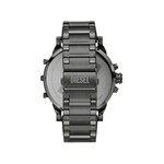 Montre DIESEL mr. daddy homme bracelet acier inoxydable gris anthracite - vue 3