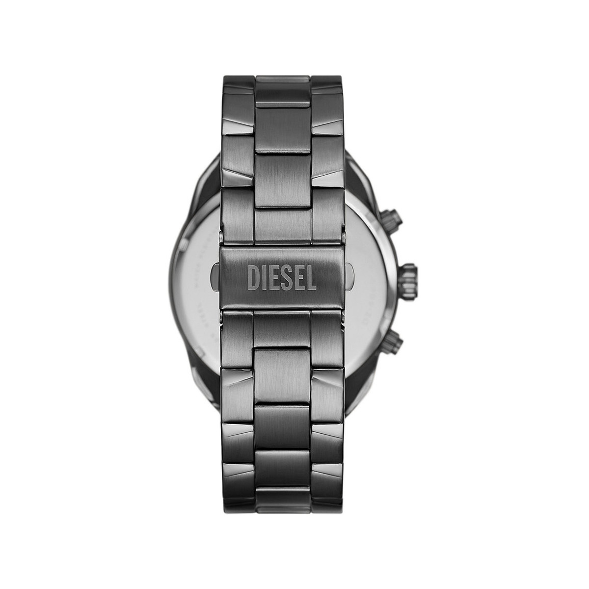 Montre DIESEL spiked homme bracelet acier inoxydable gris anthracite - vue 3