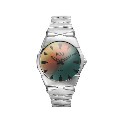 Montre DIESEL d-sruptor homme bracelet acier inoxydable argent - vue 1