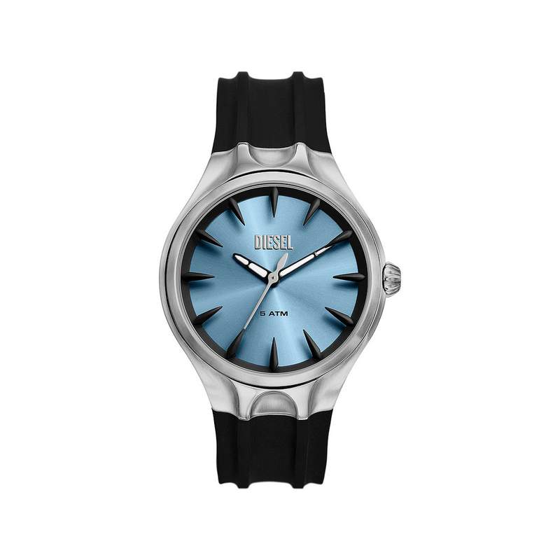 Montre DIESEL streamline homme bracelet silicone noir - vue 1