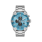 Montre DIESEL spiked homme bracelet acier inoxydable argent - vue 1