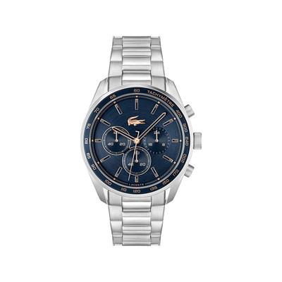 Montre LACOSTE boston homme bracelet acier - vue 1