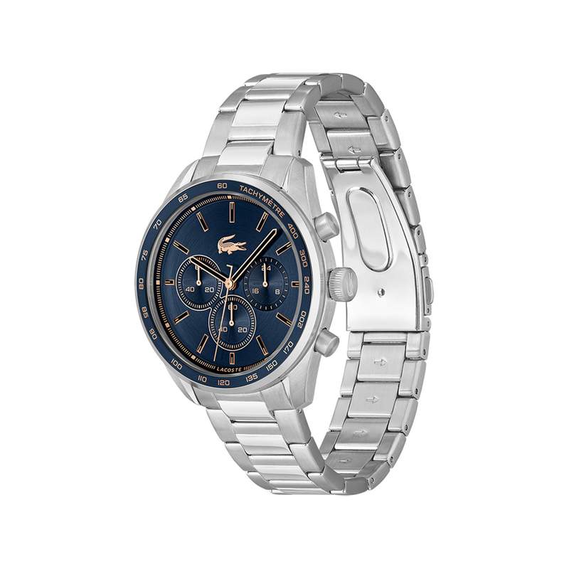 Montre LACOSTE boston homme bracelet acier - vue 2